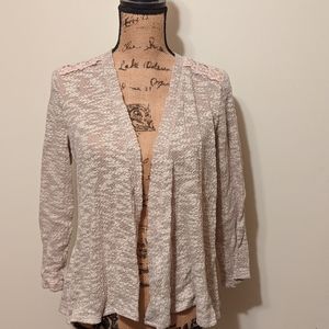 Madison & Berkeley adorable cardigan with lace